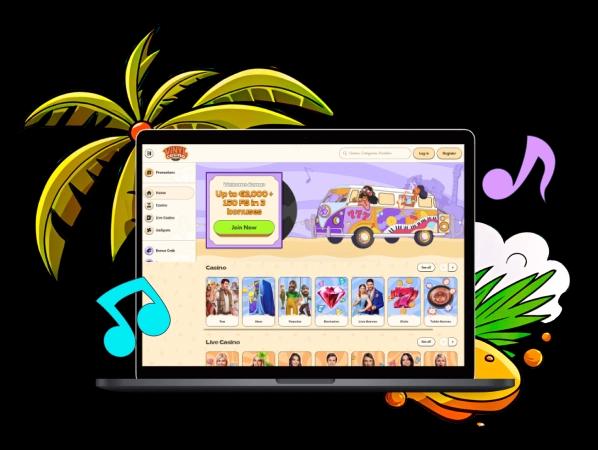 Vinyl Online Casino Desktop